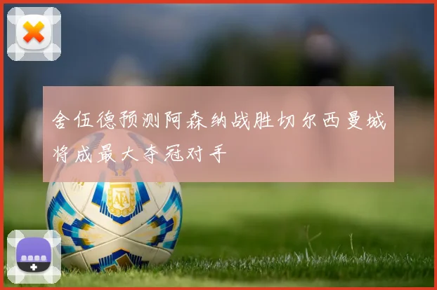 舍伍德预测阿森纳战胜切尔西曼城将成最大夺冠对手