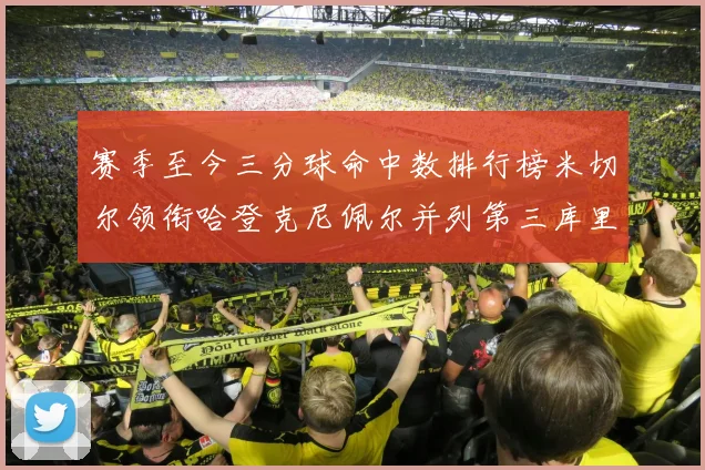 赛季至今三分球命中数排行榜米切尔领衔哈登克尼佩尔并列第三库里位列第六
