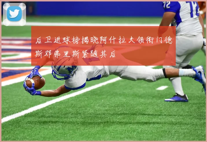 后卫进球榜揭晓阿什拉夫领衔门德斯邓弗里斯紧随其后